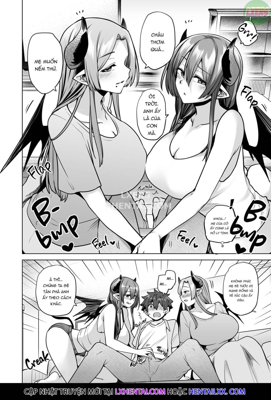 Những quý cô Succubus trong sứ mệnh vắt sữa 