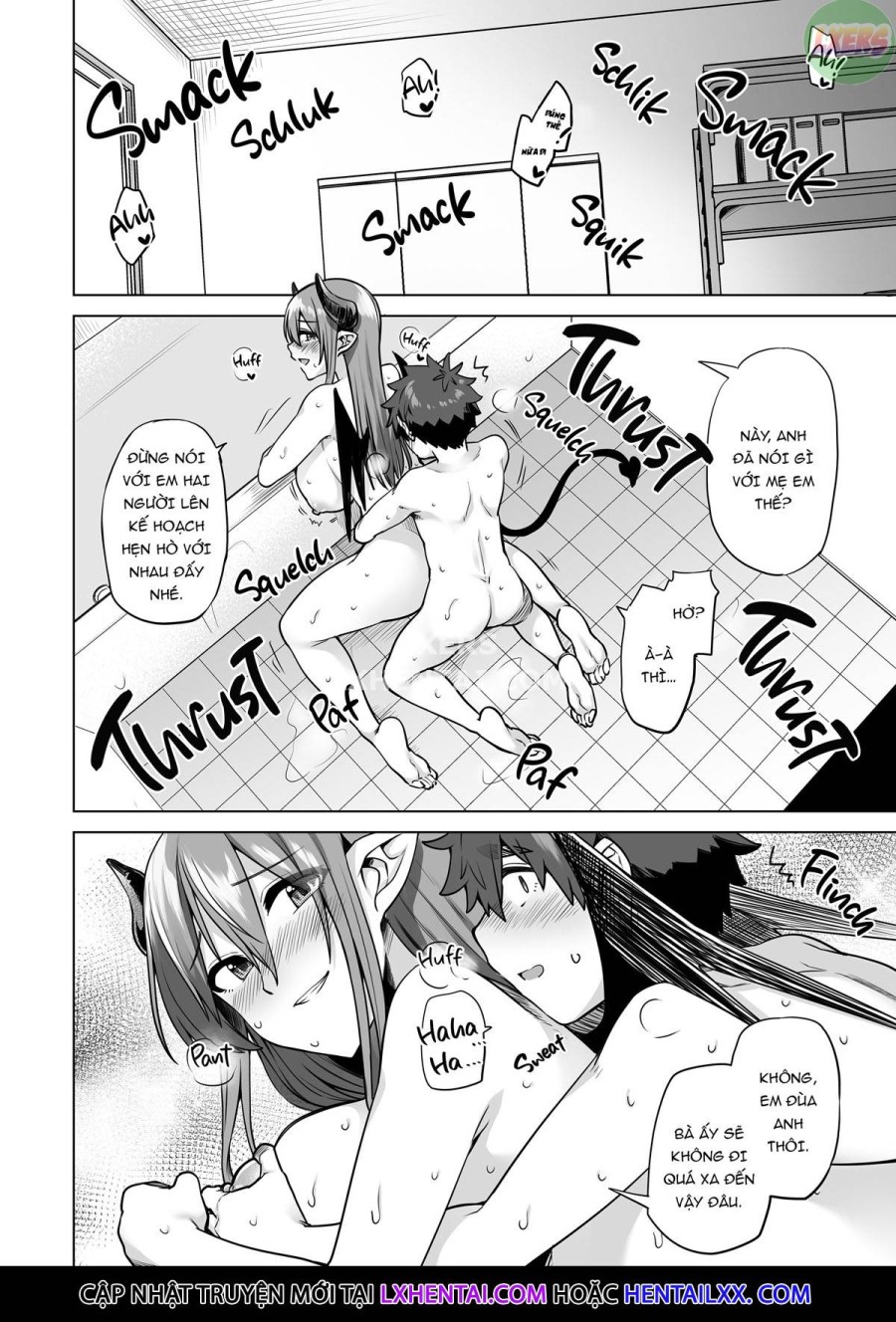 Những quý cô Succubus trong sứ mệnh vắt sữa 