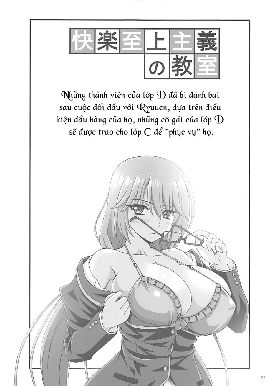 Youkoso Jitsuryoku Shijou Shugi no Kyoushitsu e 