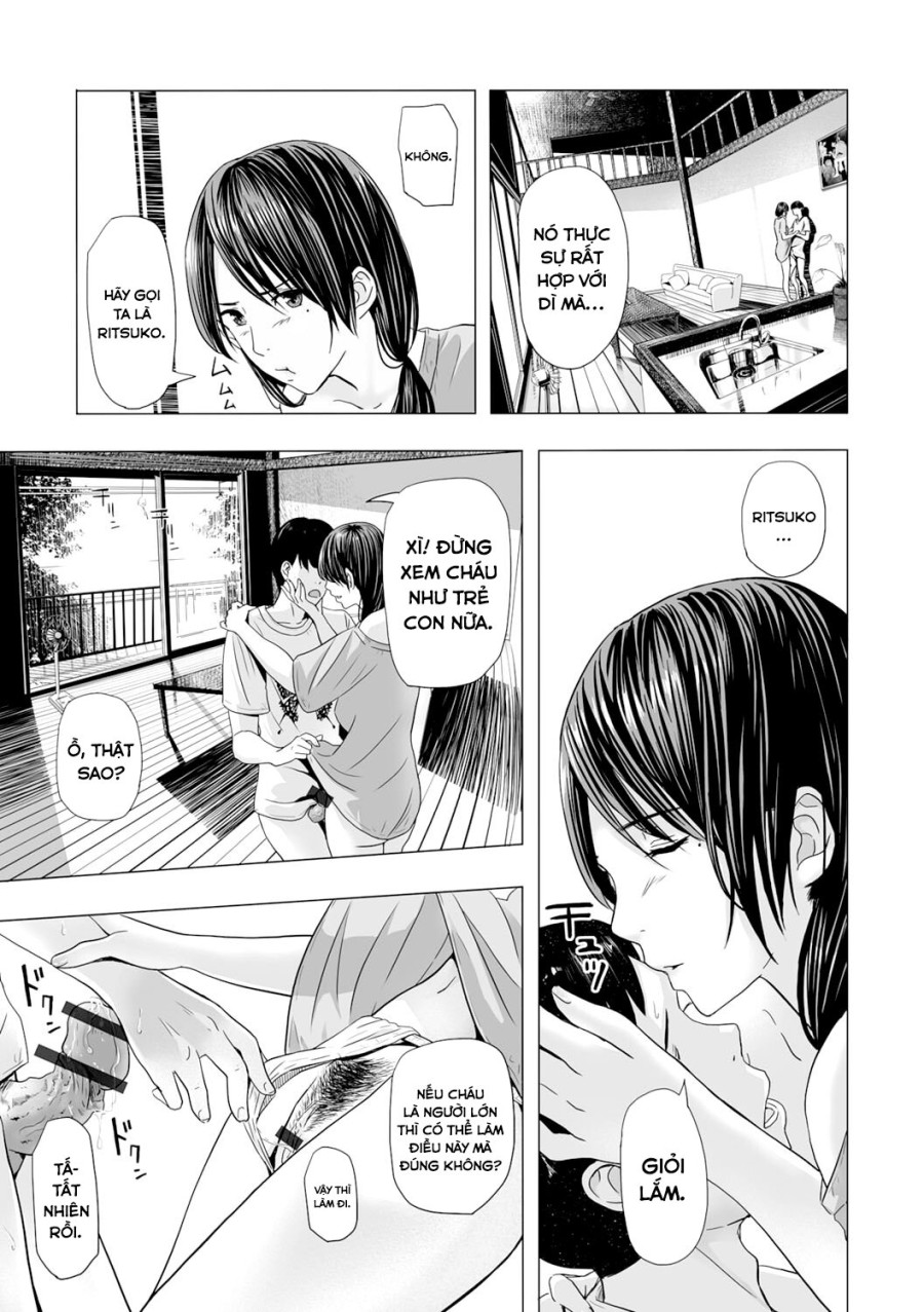 Atsui Natsu, Oba no Ie de... 