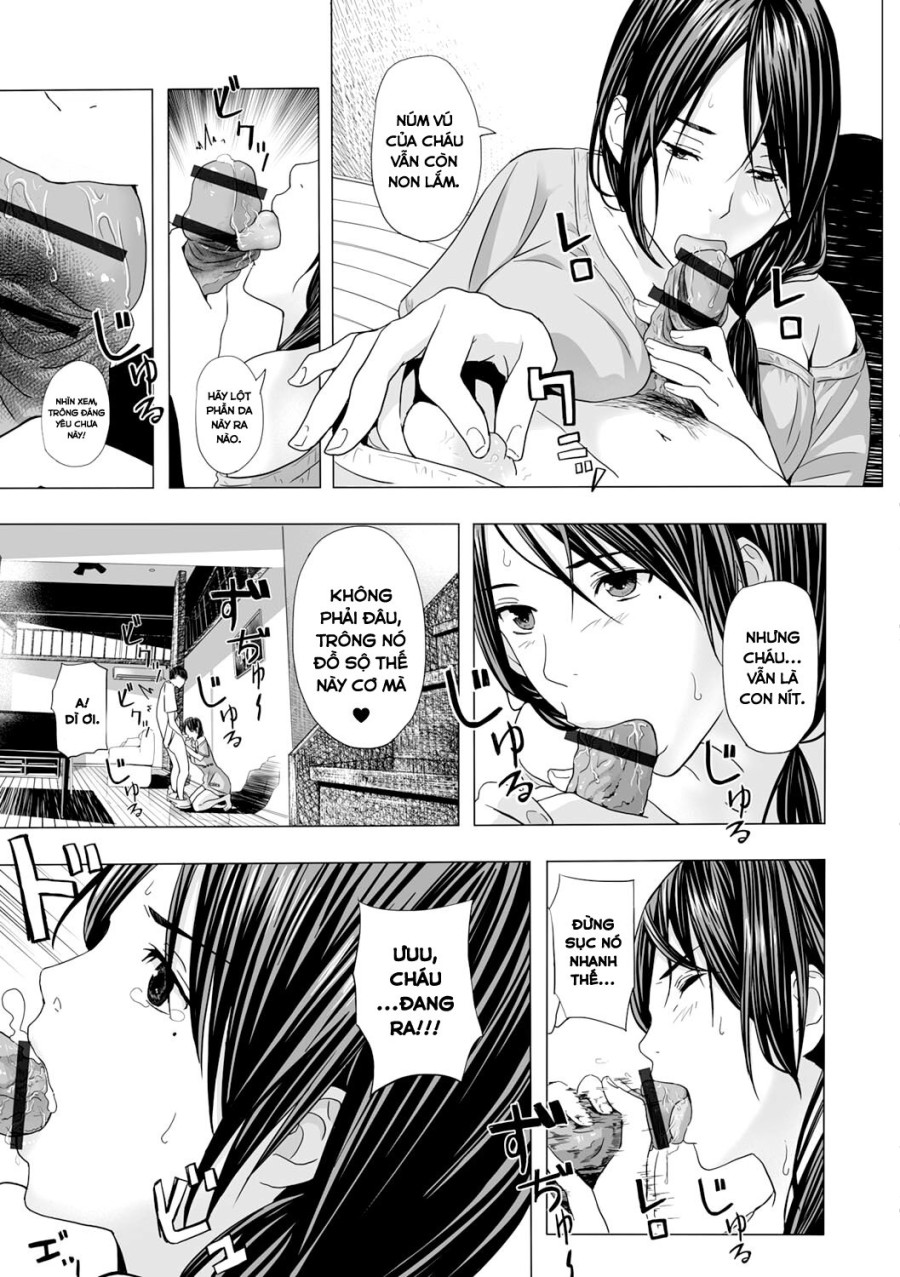 Atsui Natsu, Oba no Ie de... 