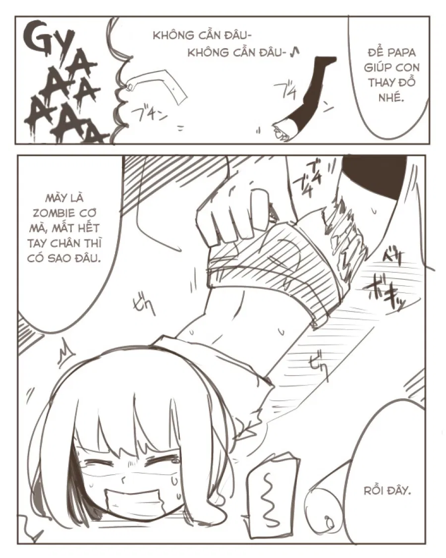 Painful Zombie Girl 
