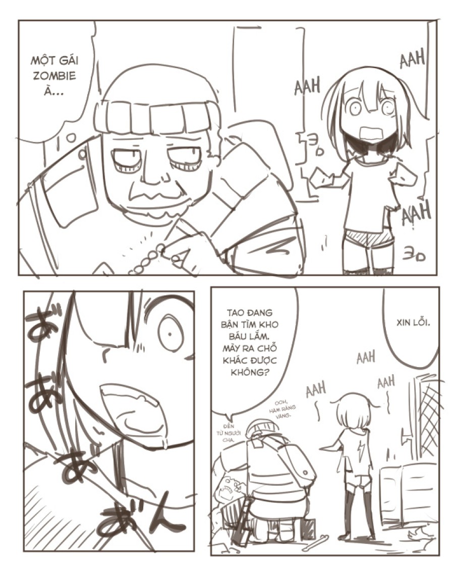 Painful Zombie Girl 
