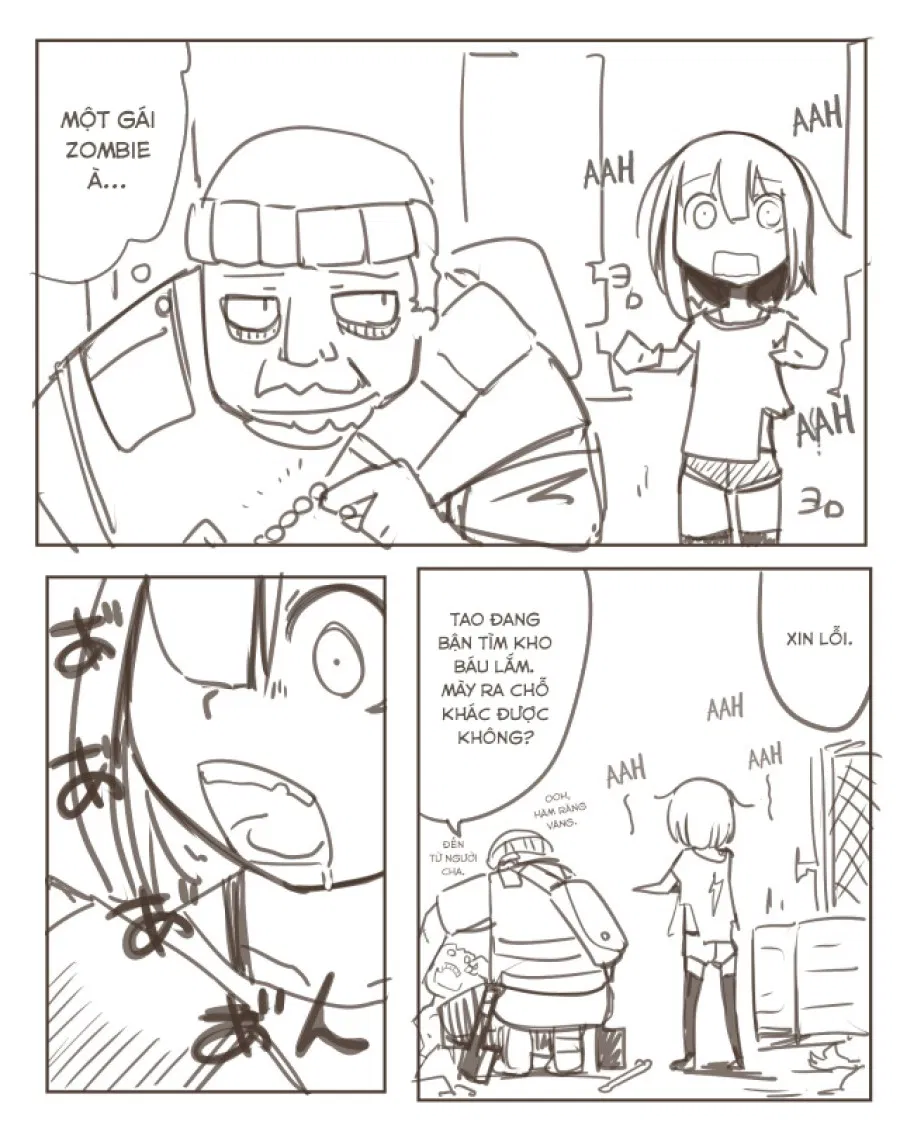 Painful Zombie Girl 