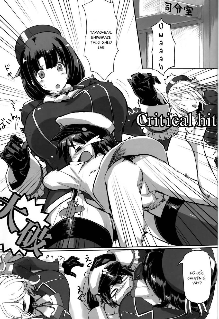 Takao to Atago to Teitoku de H Suru Hon (Kantai Collection -KanColle-) 