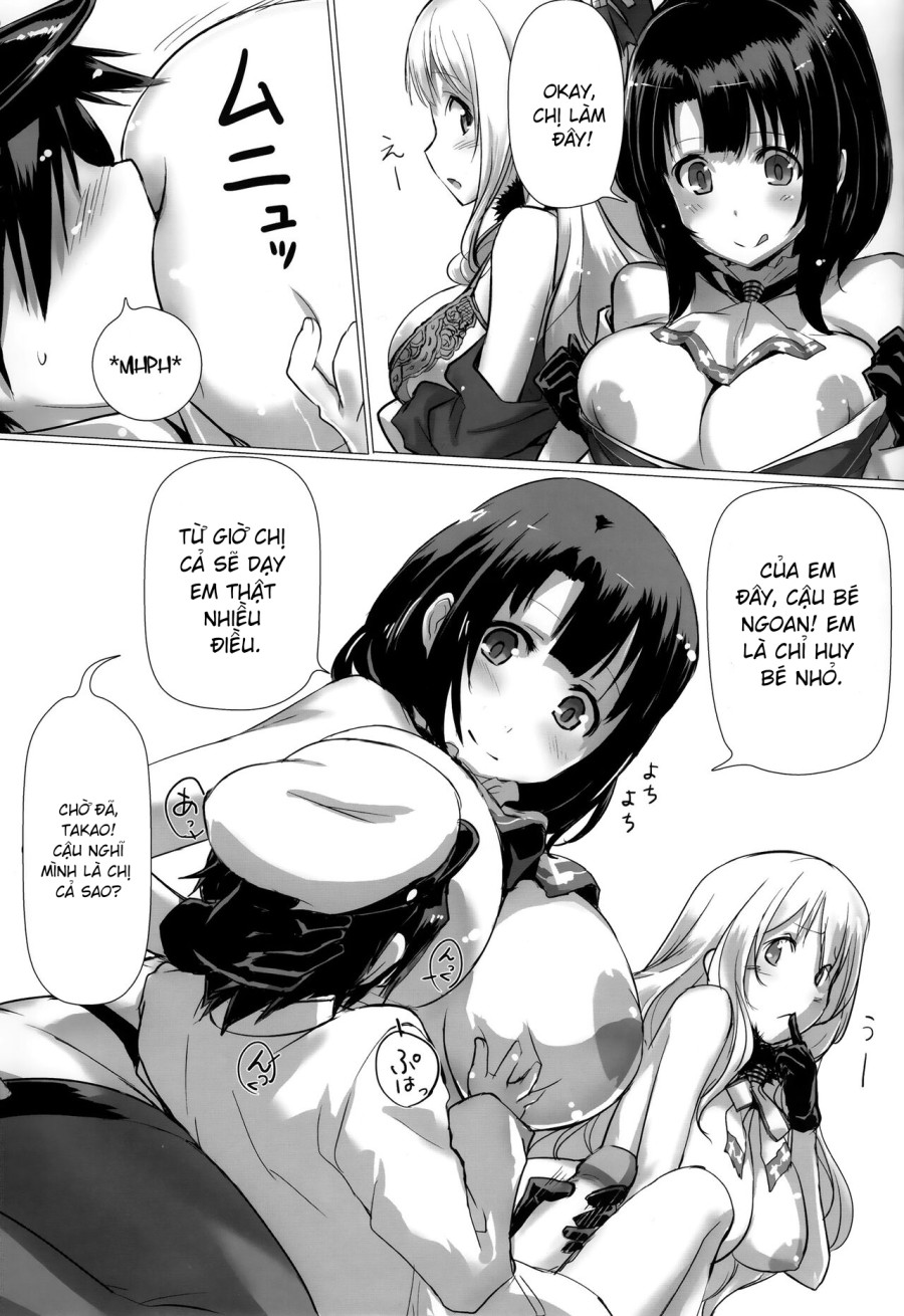 Takao to Atago to Teitoku de H Suru Hon (Kantai Collection -KanColle-) 