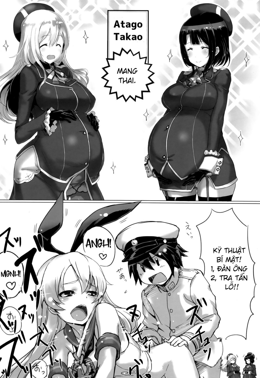 Takao to Atago to Teitoku de H Suru Hon (Kantai Collection -KanColle-) 