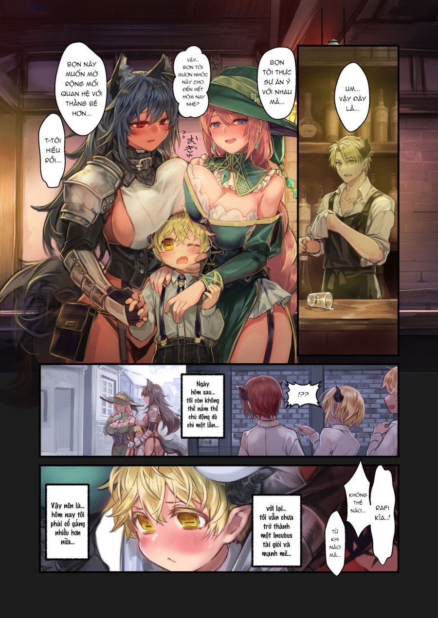MILK - Câu chuyện về cậu bé Incubus được chiều chuộng bởi hai onee-san... 
