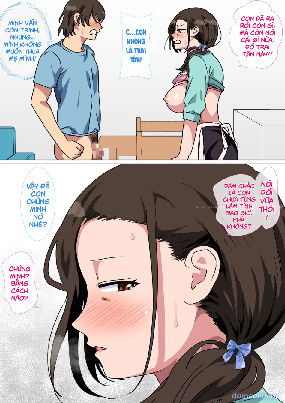 Haha ga ecchi na Chouhatsushitekita no de Gaman Dekizu ni Hangekishimashita 