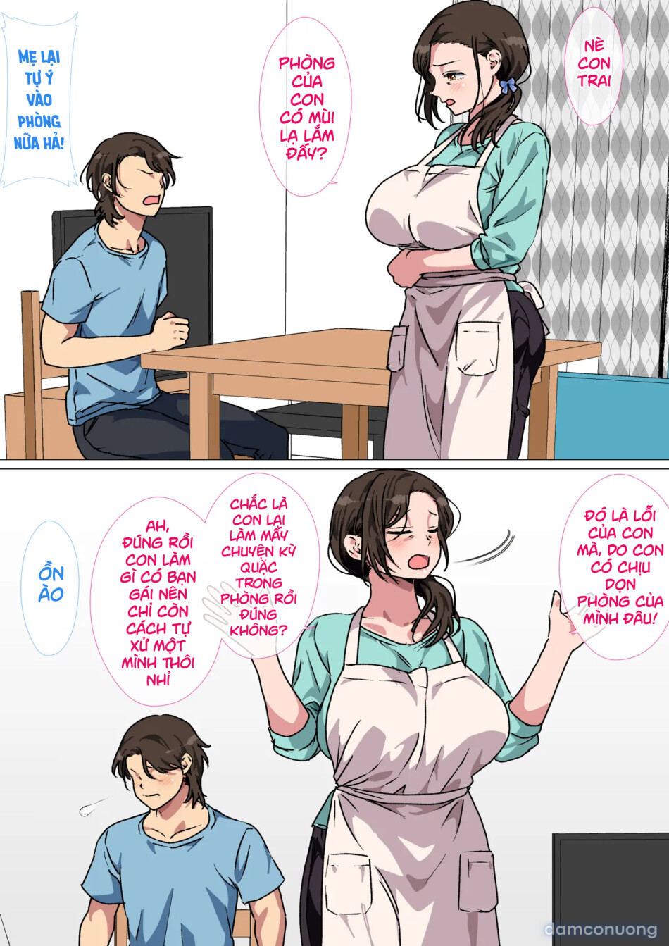 Haha ga ecchi na Chouhatsushitekita no de Gaman Dekizu ni Hangekishimashita 
