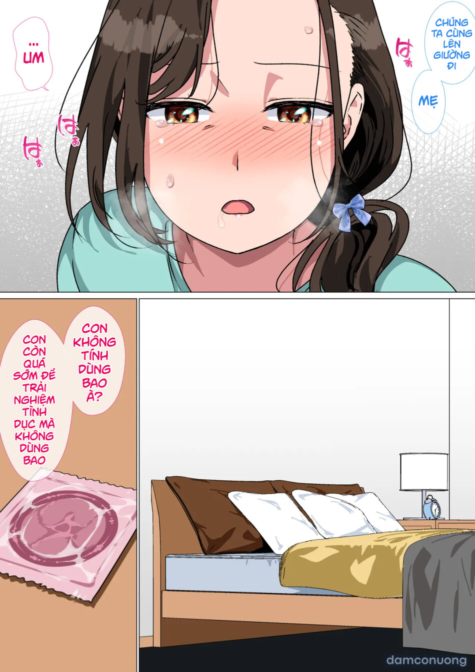 Haha ga ecchi na Chouhatsushitekita no de Gaman Dekizu ni Hangekishimashita 