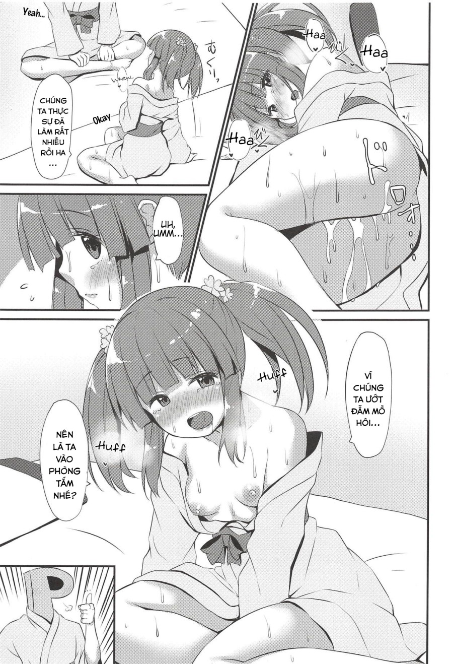 Suối nước nóng, Yukata và làm tình với Chieri. (THE IDOLM@STER CINDERELLA GIRLS) 