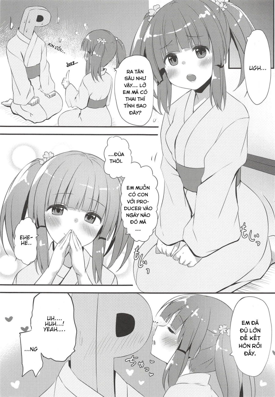 Suối nước nóng, Yukata và làm tình với Chieri. (THE IDOLM@STER CINDERELLA GIRLS) 
