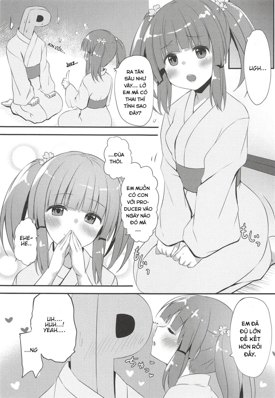 Suối nước nóng, Yukata và làm tình với Chieri. (THE IDOLM@STER CINDERELLA GIRLS) 