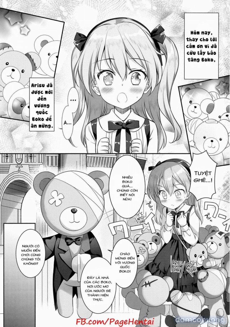 Arisu Lạc Vào Xứ Sở Boko [Girls Und Panzer; Fushigi no Kuni no Arisu] 