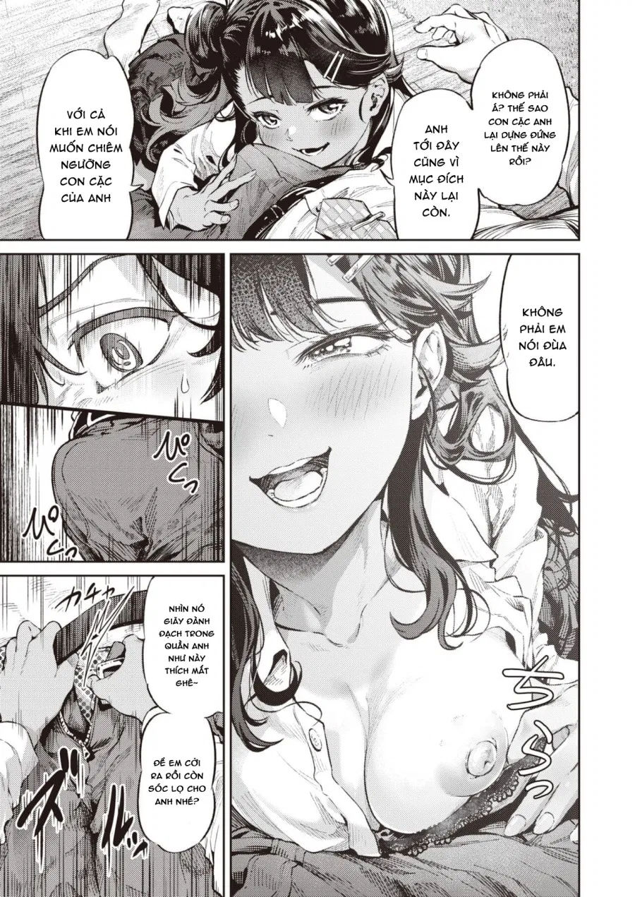 Cheeky, cute sister 