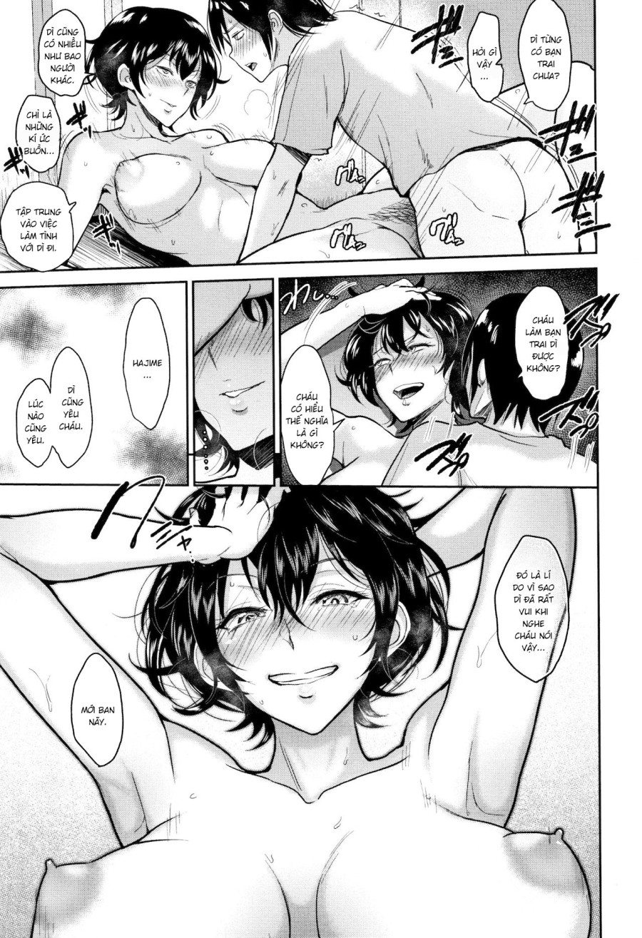 Dì Akane và tôi 