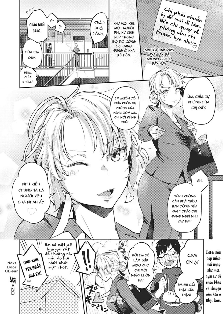 Cô nàng OL-san phòng bên!!! 