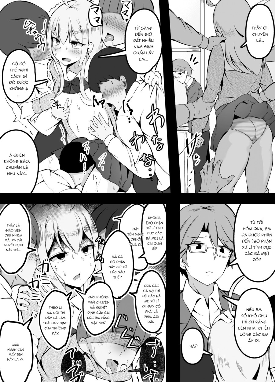 Gakkou Ichinichi Yasunda dake de Tondemonai Gakari ni Irerareta Onnanoko 