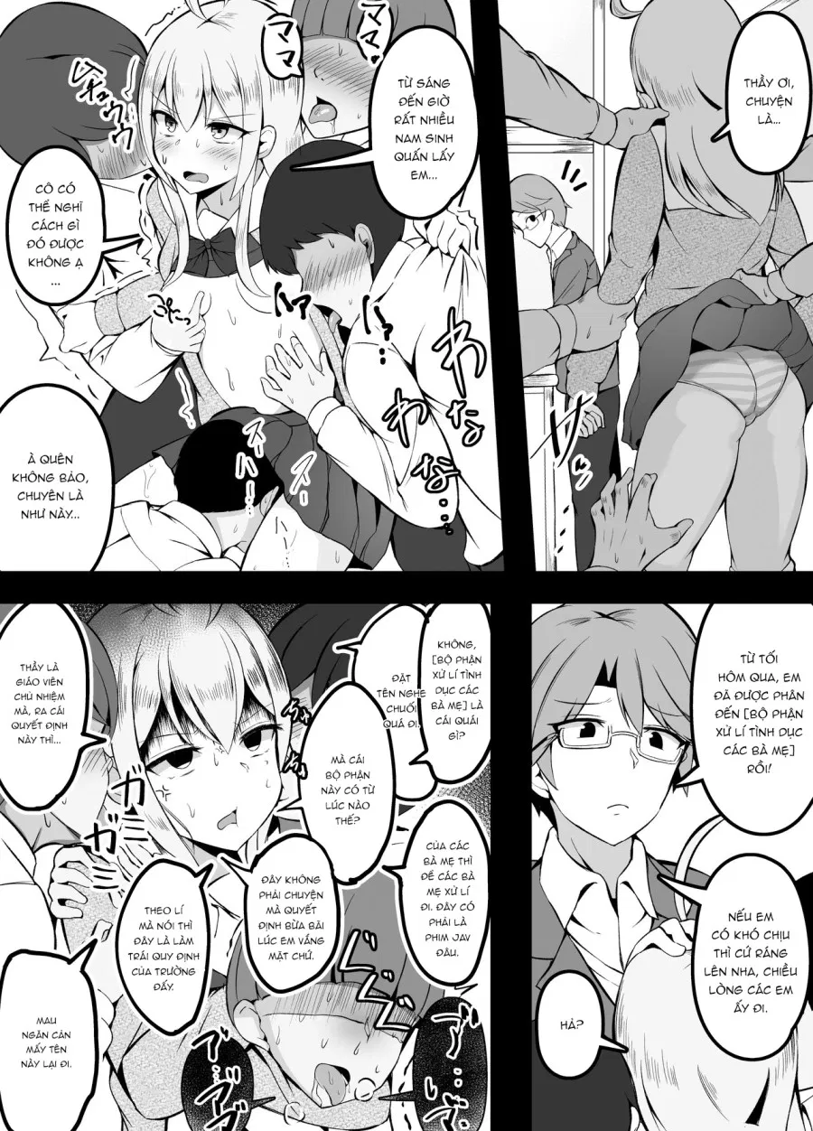 Gakkou Ichinichi Yasunda dake de Tondemonai Gakari ni Irerareta Onnanoko 