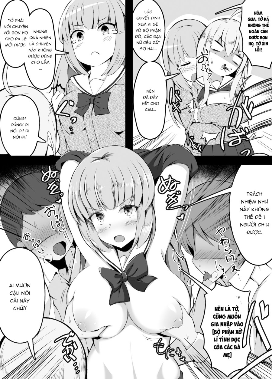 Gakkou Ichinichi Yasunda dake de Tondemonai Gakari ni Irerareta Onnanoko 