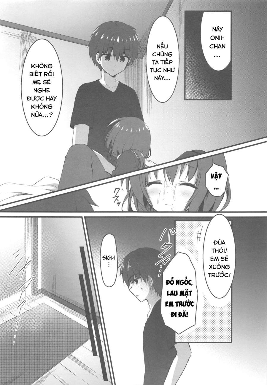 Cho em ở bên Onii-chan có được không...? 