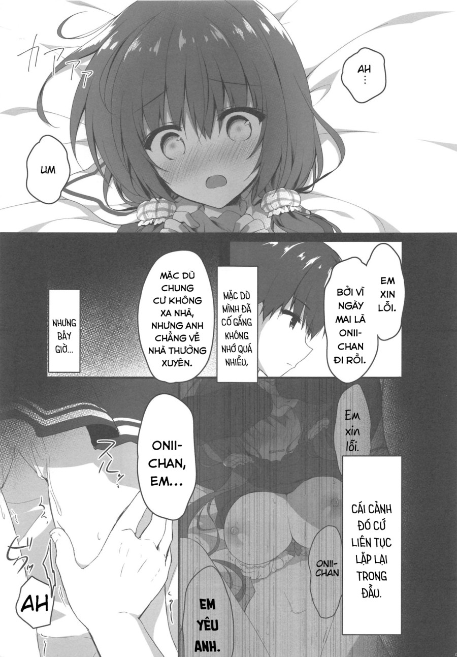 Cho em ở bên Onii-chan có được không...? 