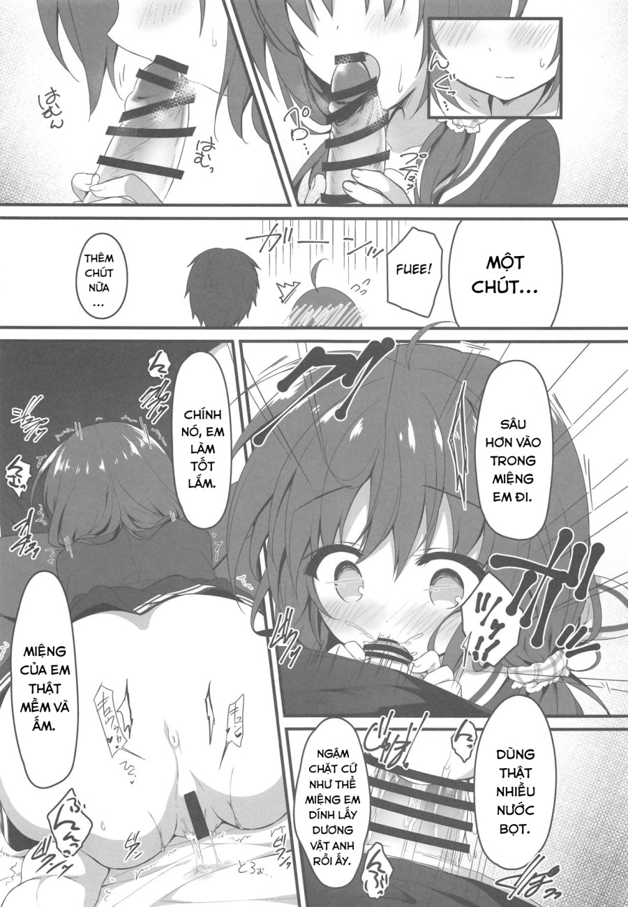 Cho em ở bên Onii-chan có được không...? 