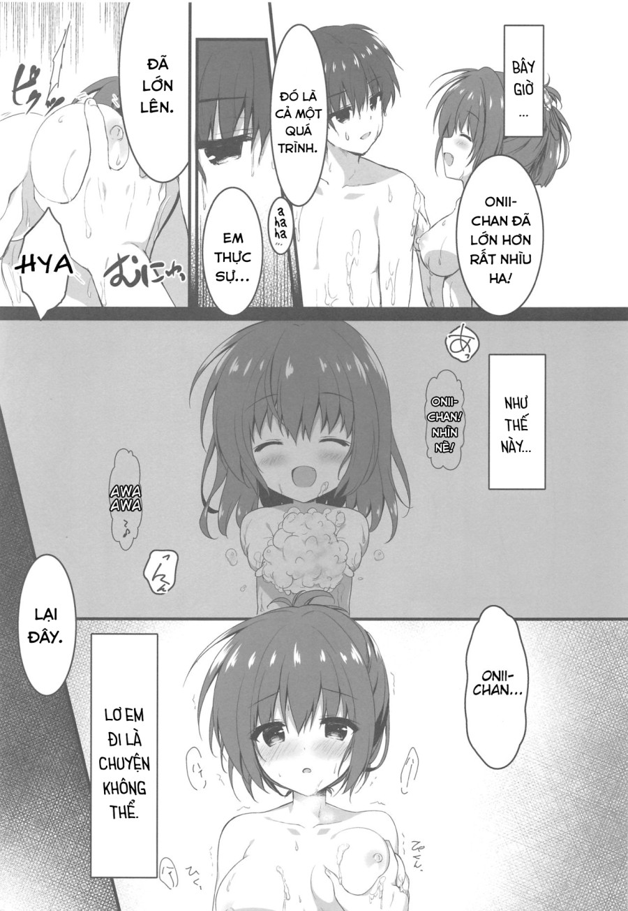 Cho em ở bên Onii-chan có được không...? 