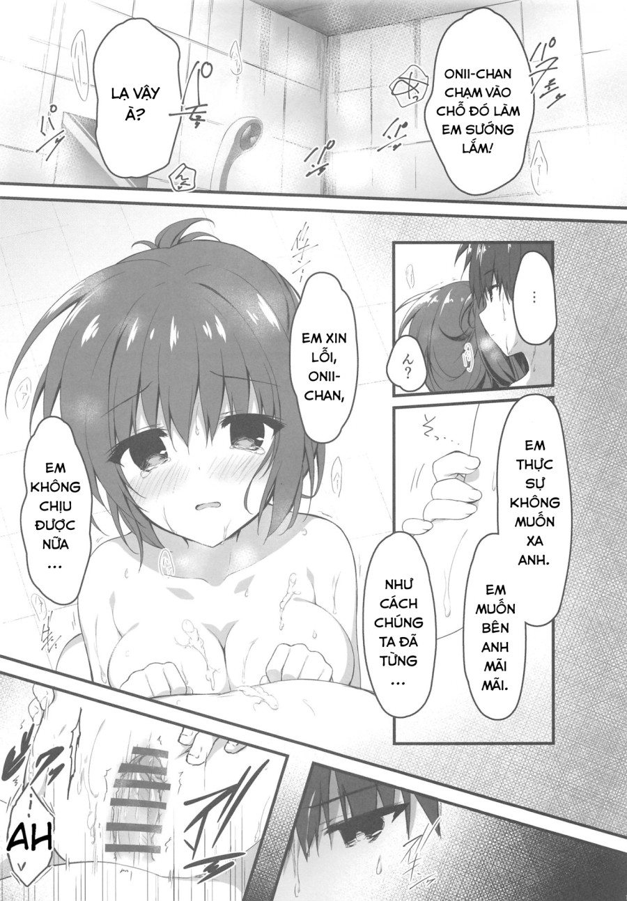 Cho em ở bên Onii-chan có được không...? 