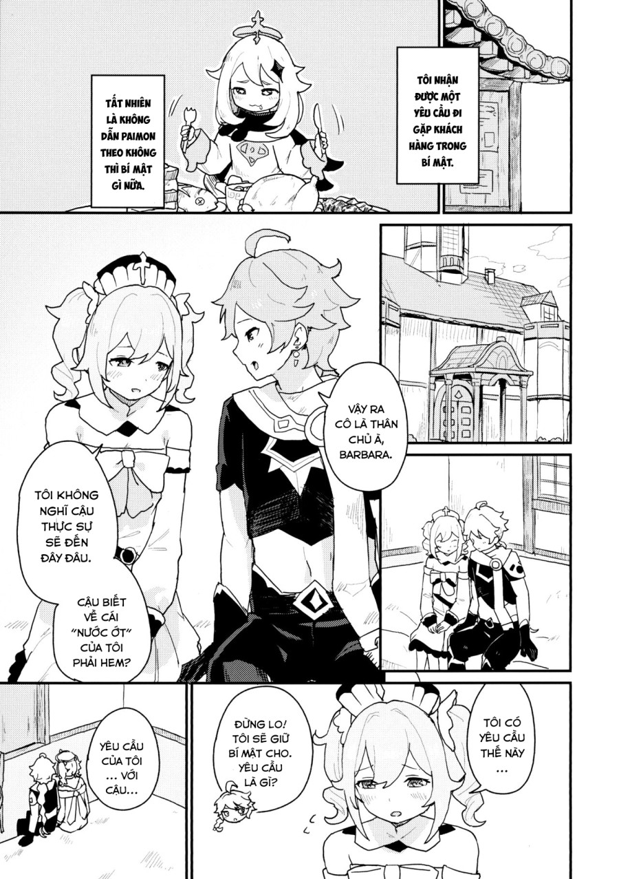 Seiyoku no Tsuyoi Barbara no Hanashi (Genshin Impact) 