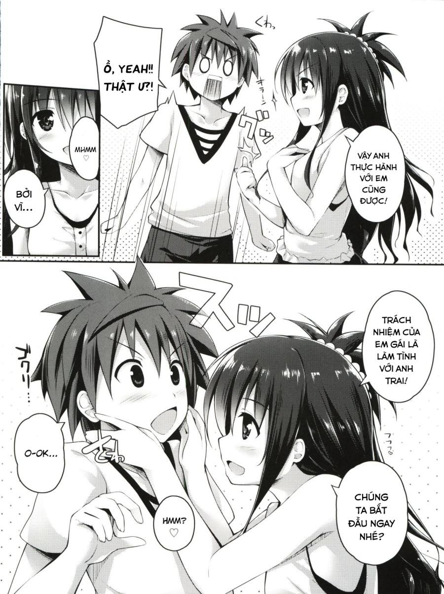 Onii-chan to xxx wa Imouto no Gimu desu (To LOVE-Ru) 