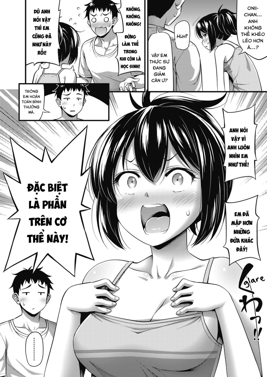 Hút mỡ cho em gái. 
