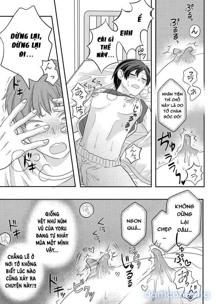 Nemuru Osananajimi ni Te o Dashichau Hanashi 