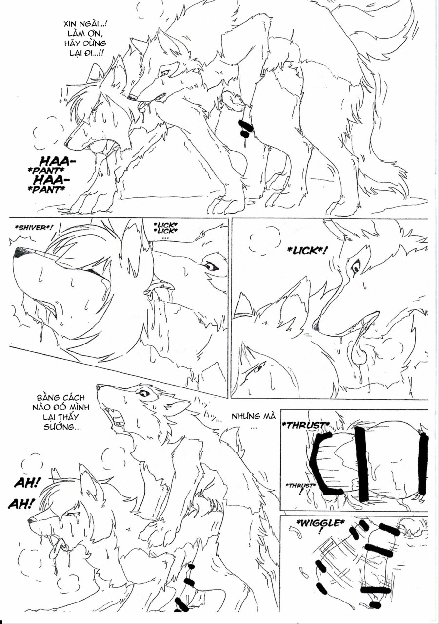 The love story of Ame and Mr Wolf 