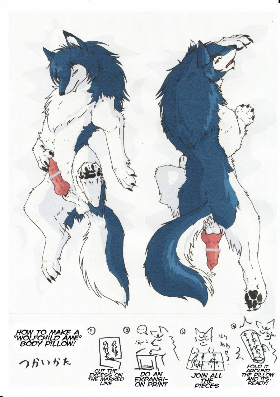 The love story of Ame and Mr Wolf 