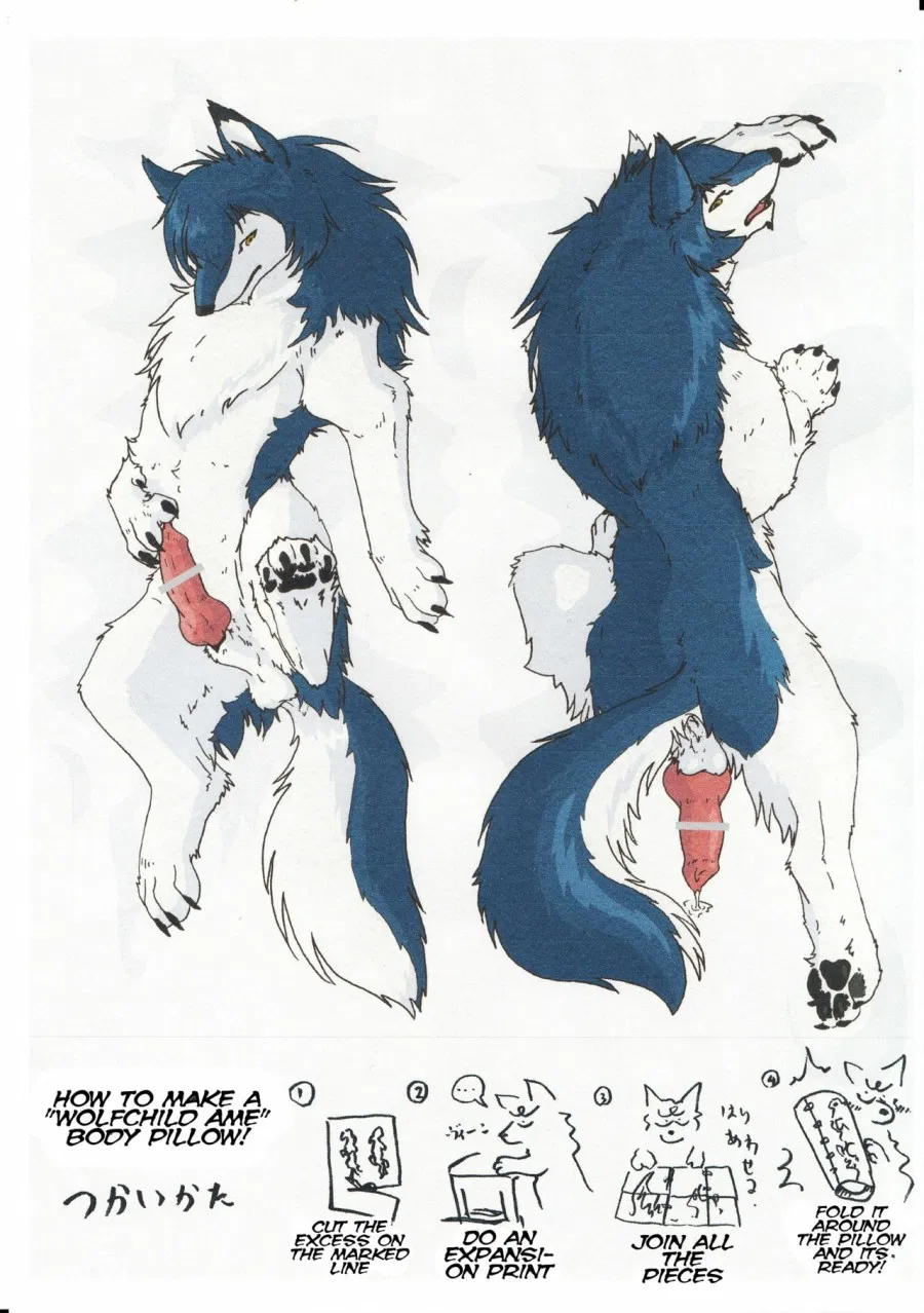 The love story of Ame and Mr Wolf 