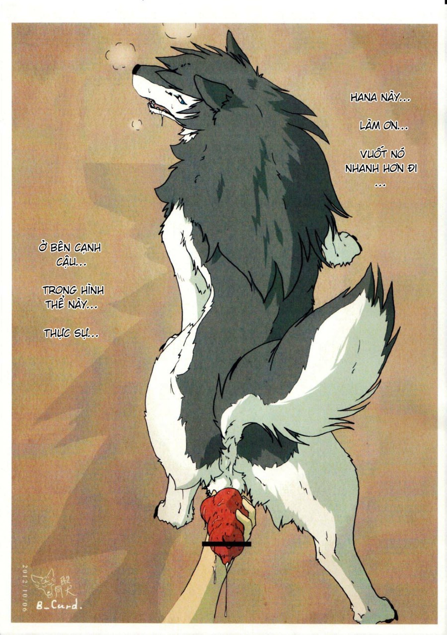 The love story of Ame and Mr Wolf 