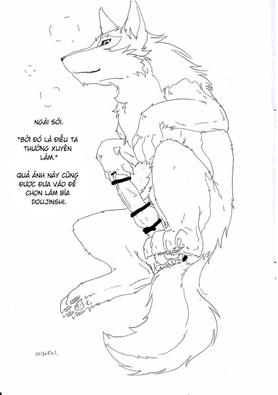 The love story of Ame and Mr Wolf 