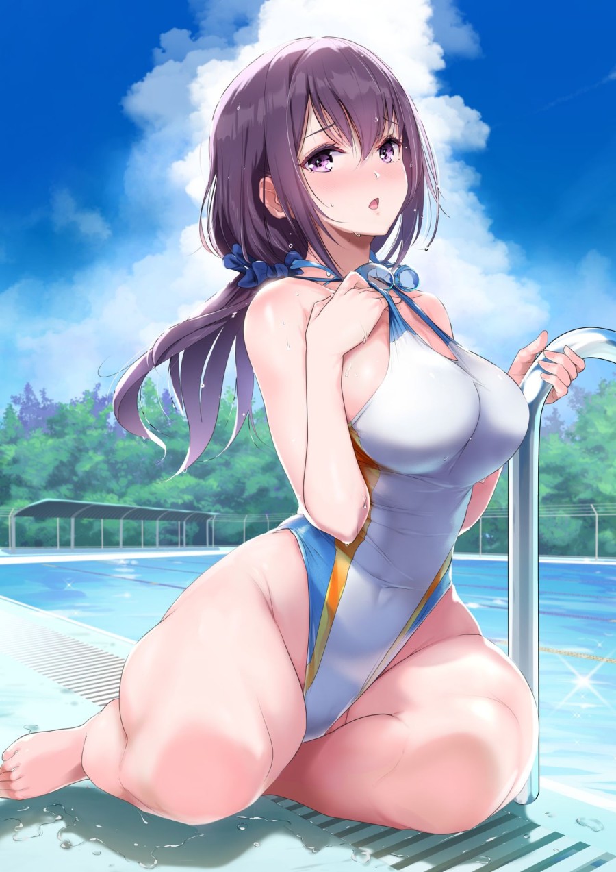 Kyonyuu ga Nayami no Suiei Buin 