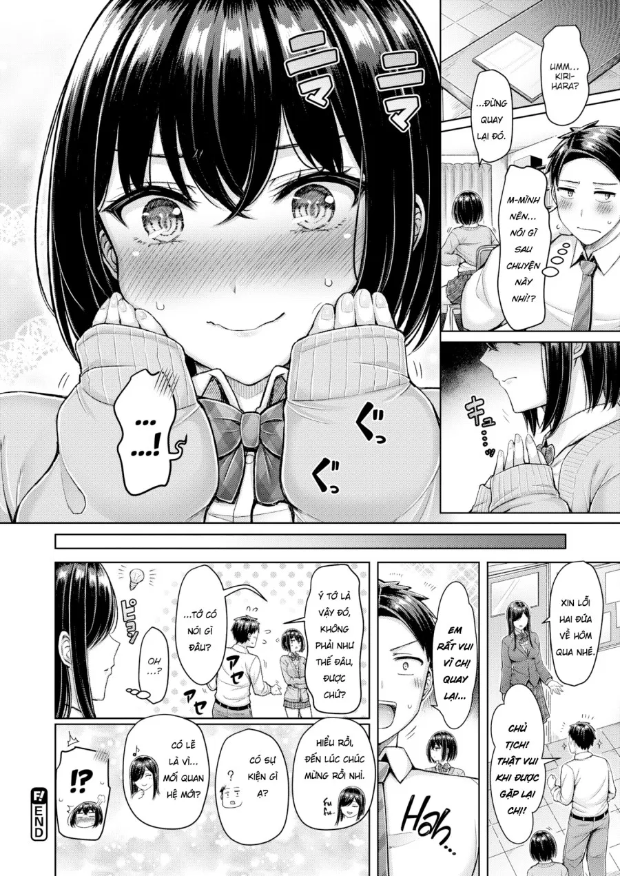 Vướng mắc của Kirihara-san. 