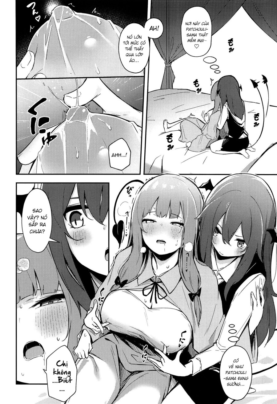 Patchouli ga Koakuma ni Shiborareru Hon 