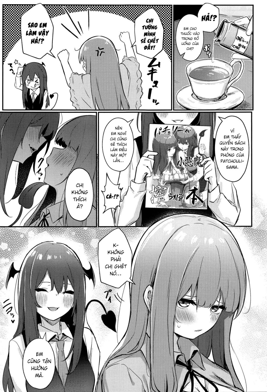Patchouli ga Koakuma ni Shiborareru Hon 