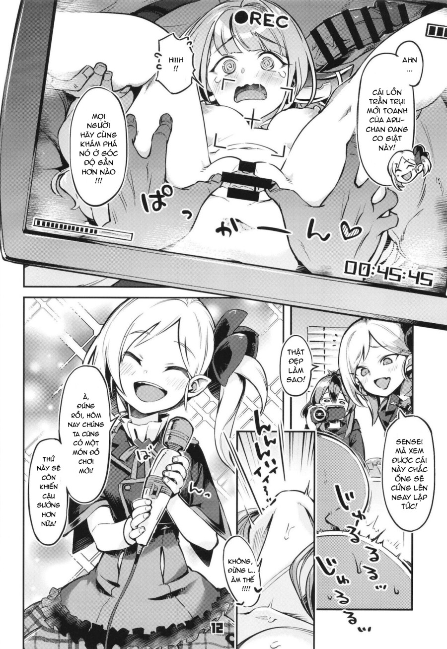 Aru-Chan hết tiền và trước khi cô ấy nhận ra, cô ấy đã bị vây quanh bởi mấy tên Dirty Old Man (Blue Archive) 