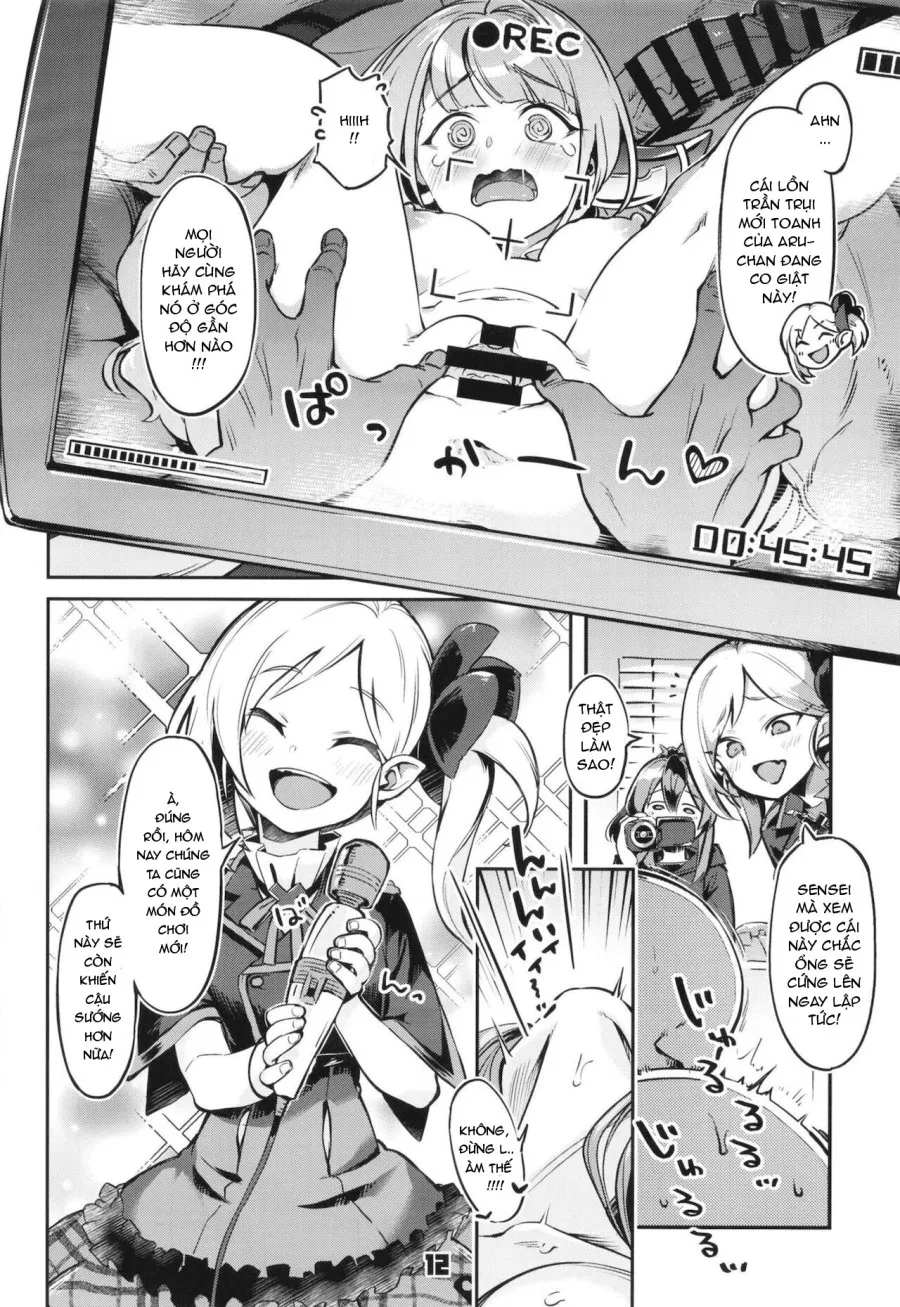 Aru-Chan hết tiền và trước khi cô ấy nhận ra, cô ấy đã bị vây quanh bởi mấy tên Dirty Old Man (Blue Archive) 