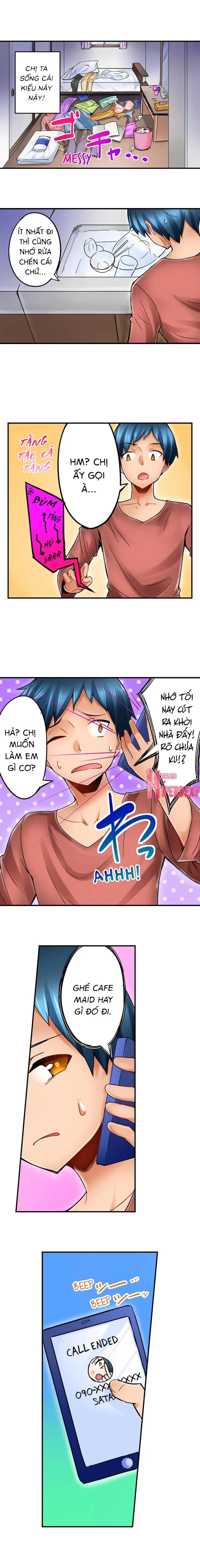 Bà chị bạo chúa làm tôi horni 