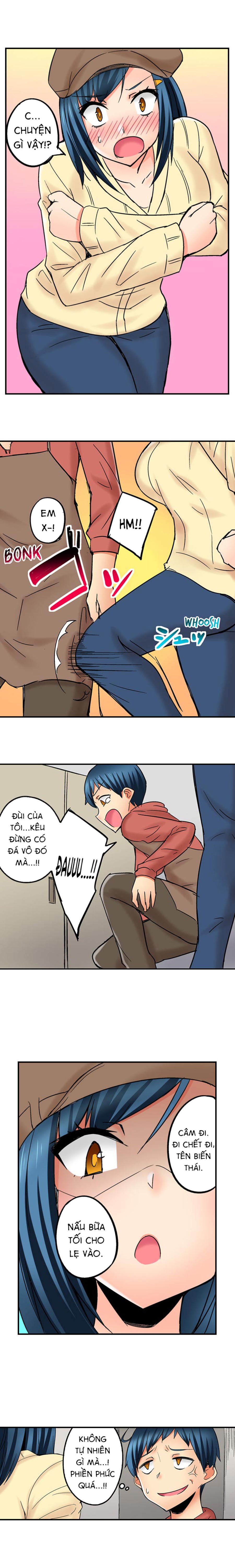 Bà chị bạo chúa làm tôi horni 