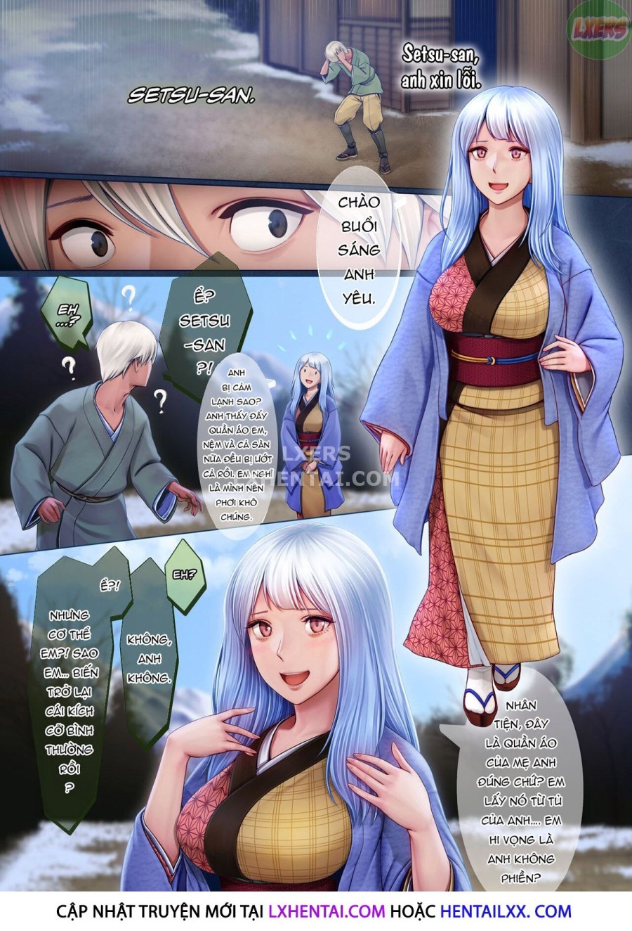 Setsu, The Yuki-Onna Of The Night ~Warm Her Up Lest She Freeze~ 