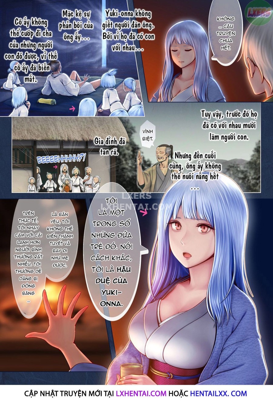 Setsu, The Yuki-Onna Of The Night ~Warm Her Up Lest She Freeze~ 