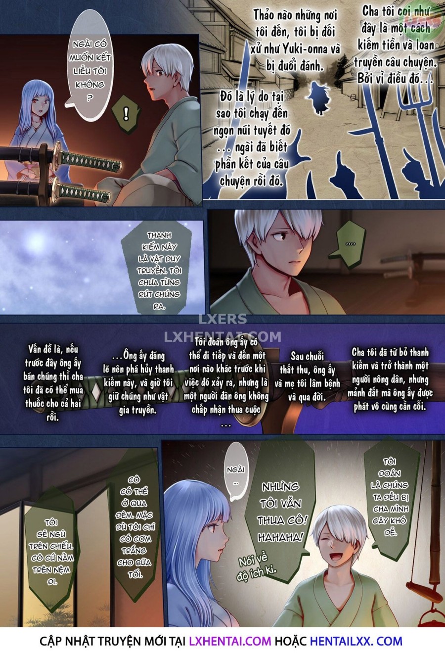 Setsu, The Yuki-Onna Of The Night ~Warm Her Up Lest She Freeze~ 